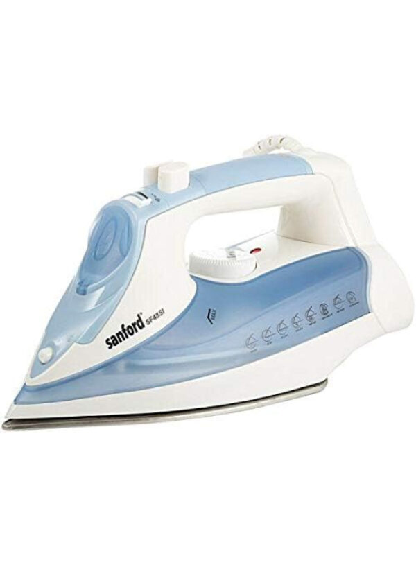 Sanford Steam Iron - Blue Color - 2200 W - Self-Cleaning - Ceramic Surface - Sf48Si Bs