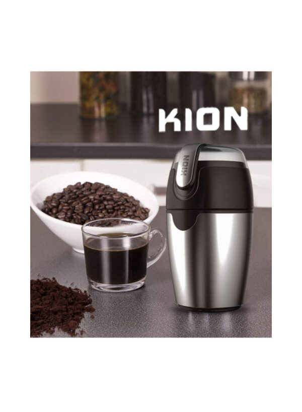Kion Coffee Grinder 70 Grams - 200 Watts - Silver