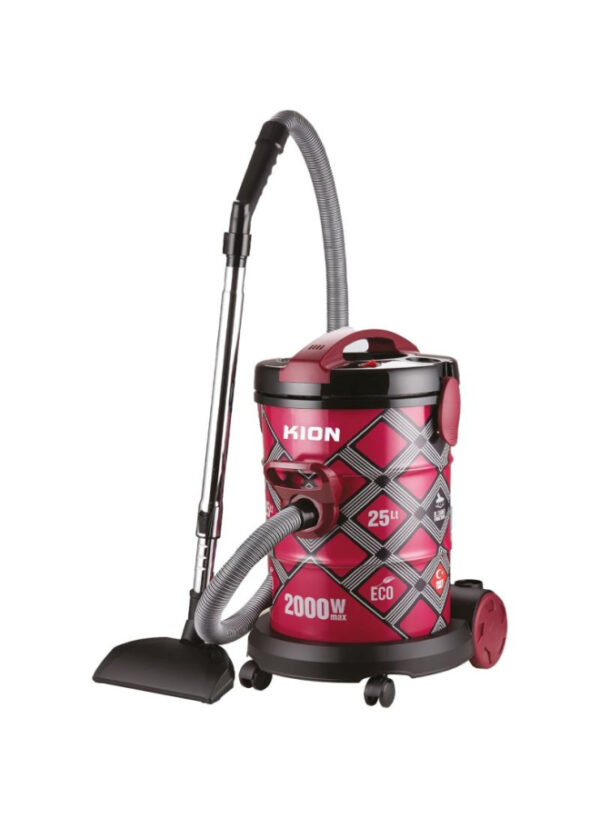 Kion Vacuum Cleaner 2000 W - 25 L - Red - Or-Dvc603