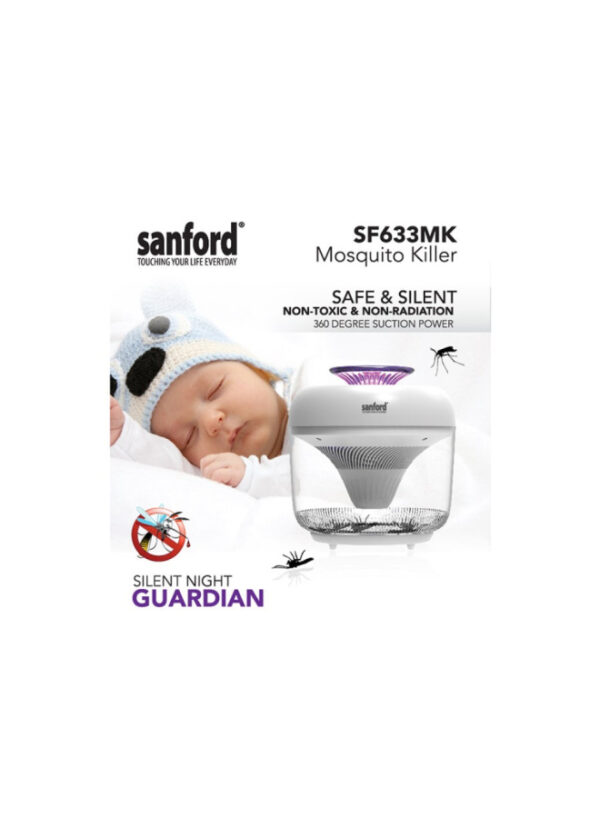 Sanford Rechargeable Mosquito Killer 5 W - White - SF633MK