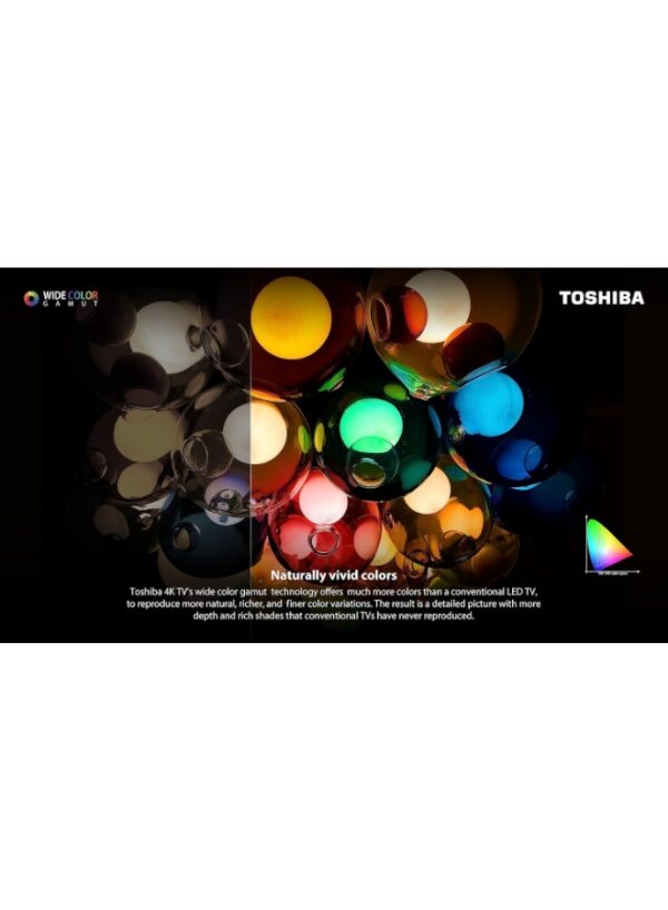 Toshiba Smart Screen 75 Inch - Uhd 4K - Black - Tv75C350Lw-4K