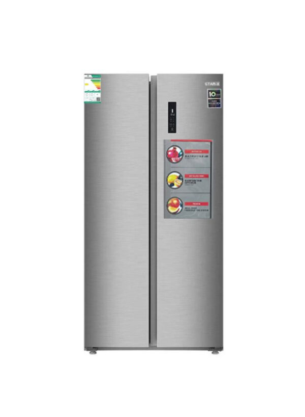 Star-X Cupboard Refrigerator 19 Cubic Feet - Silver - Sbs19Sx