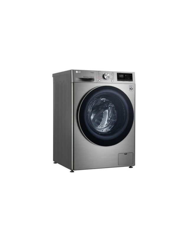 LG Front Loading Washing Machine - 9 Kg - Silver