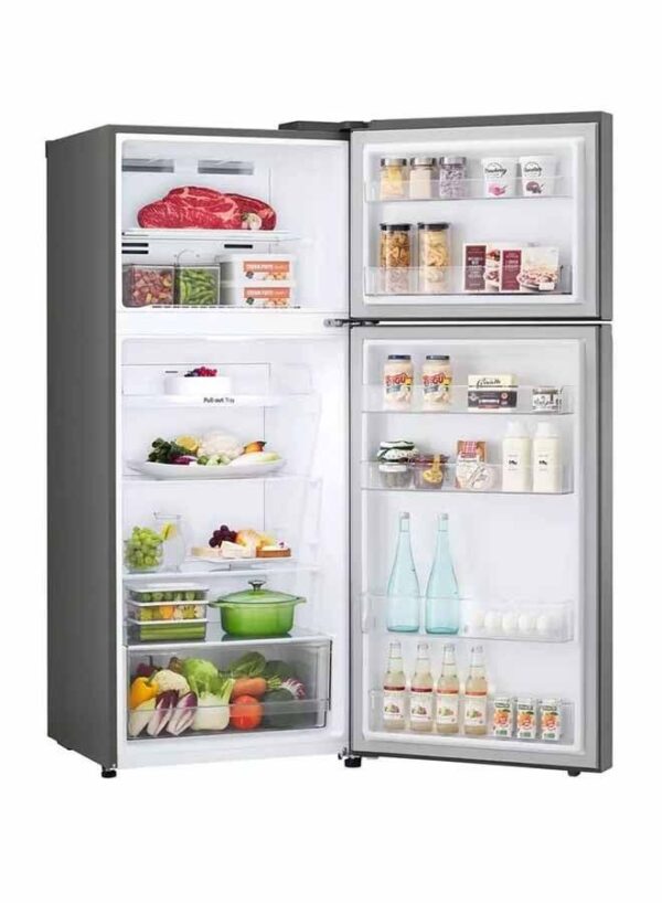 LG Top Freezer Refrigerator 13.3 Cubic Feet - 283 L - Silver - LT14CBBDIV