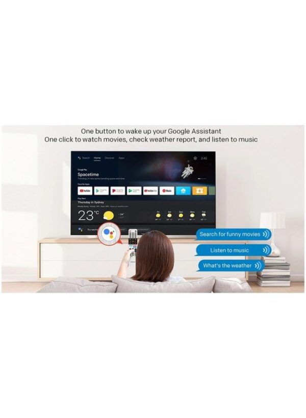 Skyworth Smart Google TV 55" 4k QLED - Black - 55SUE9500