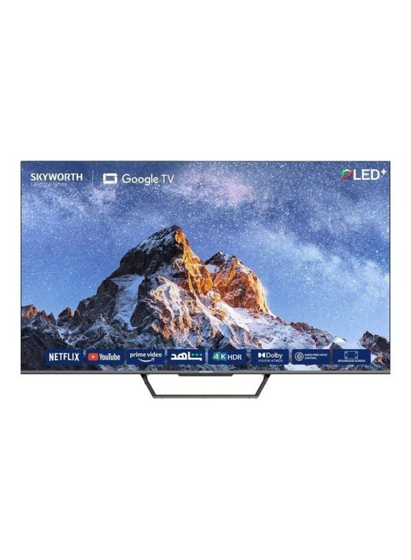 Skyworth Smart Google TV 65" 4k QLED - Black - 65SUE9500