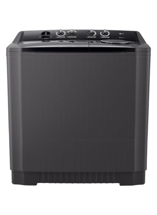 LG Twin Tub Washing Machine - Top Loading - 3 Programs - 14 Kg - Black - WTT1410OM