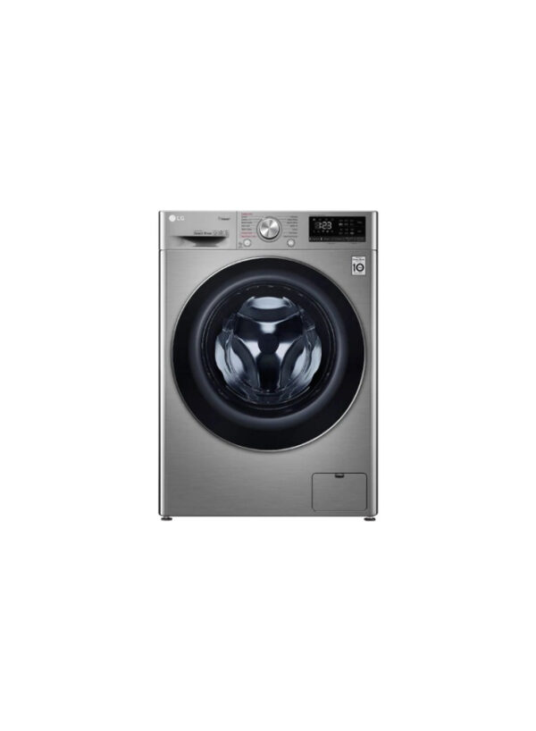 LG Front Loading Washing Machine - 8 Kg - Silver