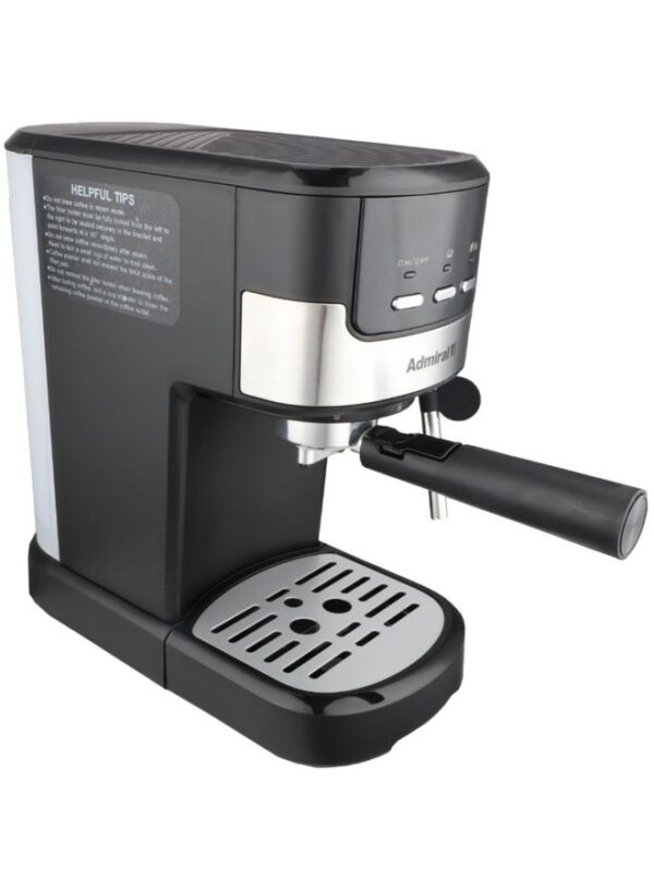 أدميرال جهاز تحضير القهوة - 1.25 ليتر - 1450 واط - أسود - ADCM8502