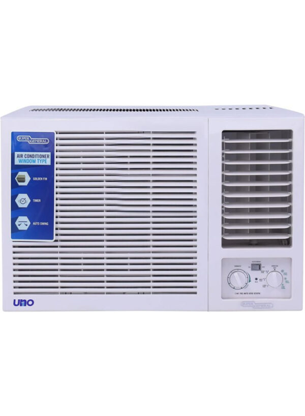 Super General Window Air Conditioner - 20000 BTU - Cool Only - KSGA24GE