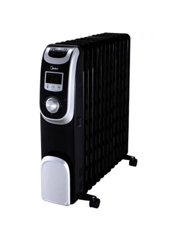 Midea Oil Heater – 13 Fins – 3 Heating Levels – Black - NY2513-13AIL