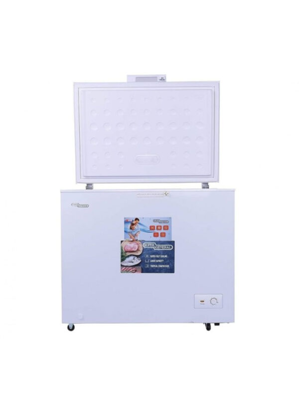 Super General Chest Freezer - 199 L - 7.3 Cubic Feet - White - KSGF245HM