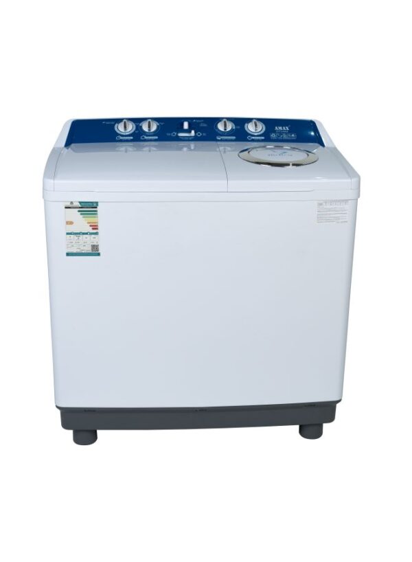 Amax Twin Tub Washing Machine 14 Kg - White - Stt14Ax