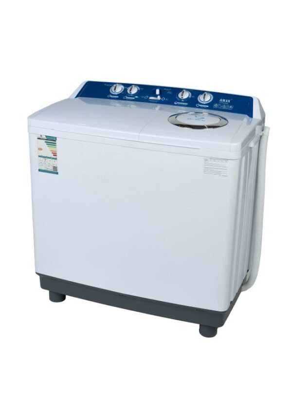 Amax Twin Tub Washing Machine 14 Kg - White - Stt14Ax